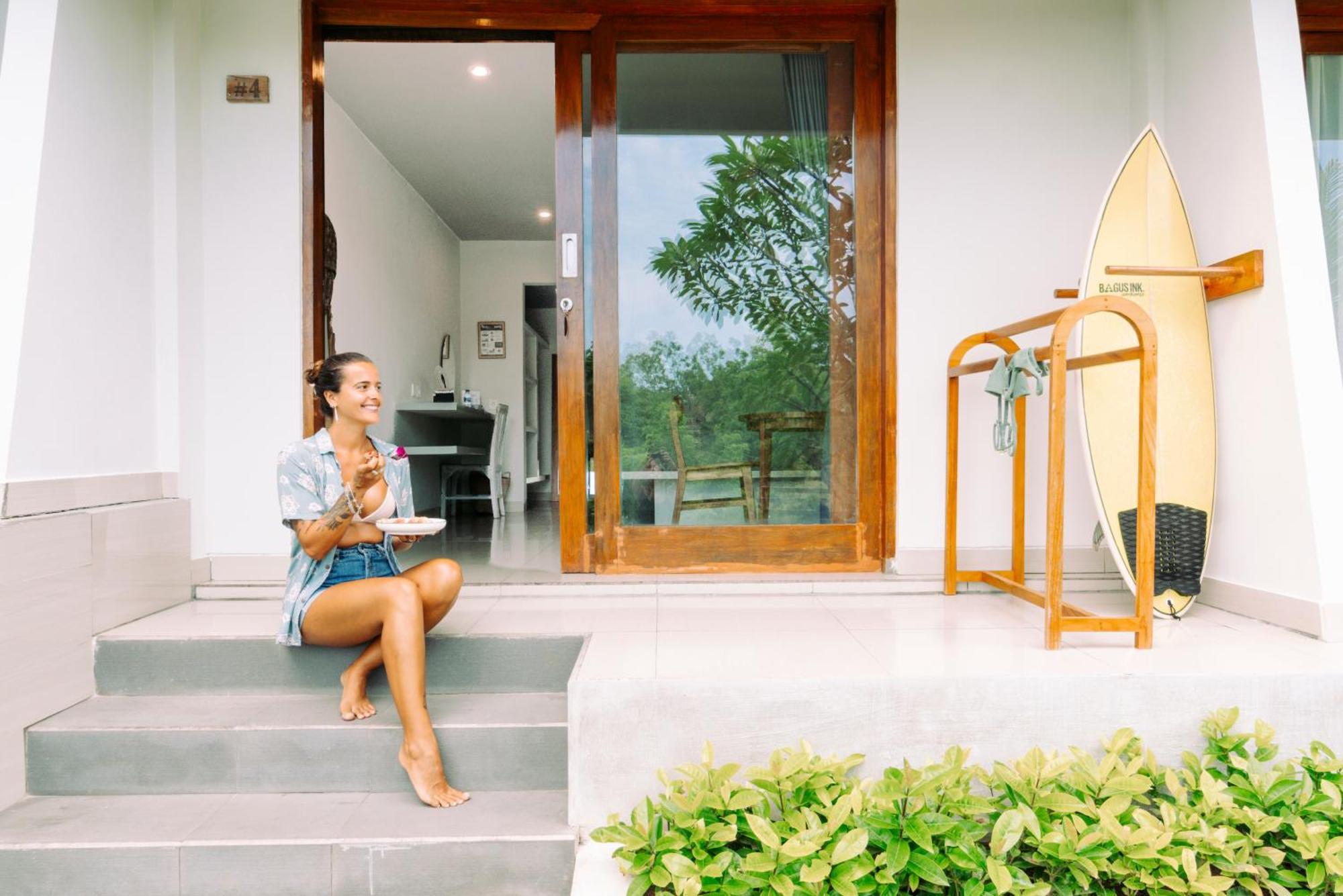 A Pousada Bagus Ink Surf Camp Uluwatu Exterior foto